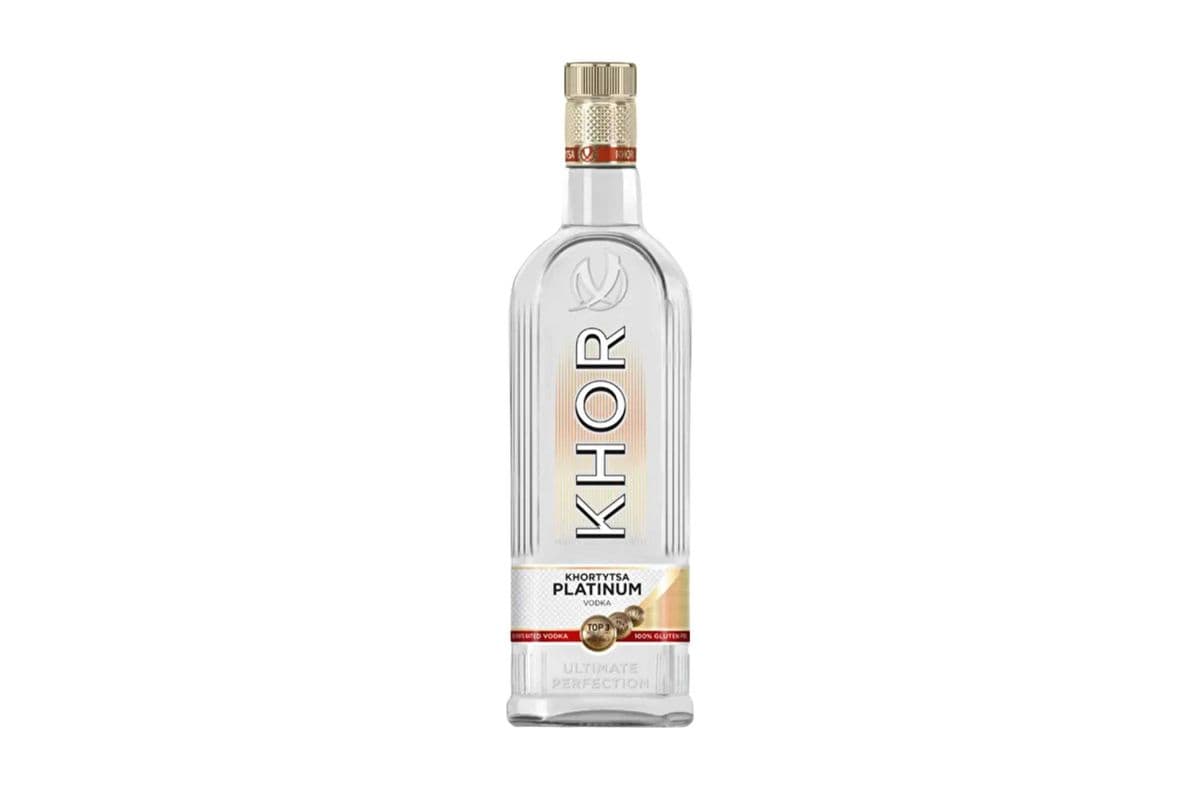 Khortytsa Platinum Vodka, Product of Ukraine (1 x 750ml)