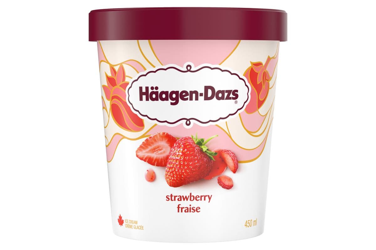 Haagen Dazs Strawberry (450ml) 77652