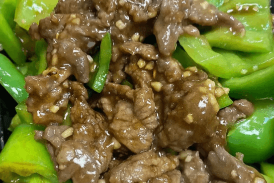 Beef with Green Peppers