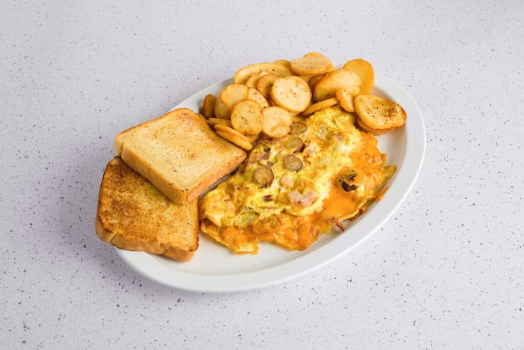 MEAT LOVERS OMELETTE