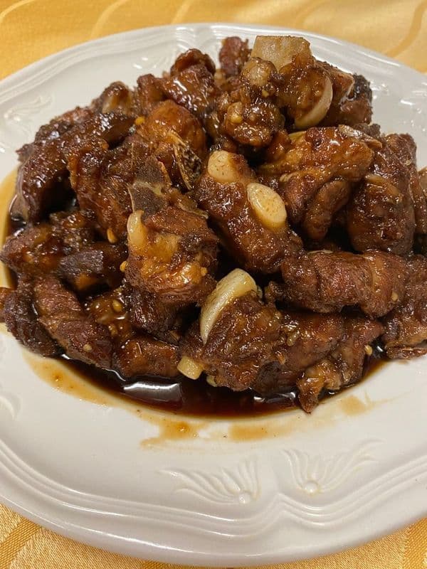 Honey Garlic Spareribs