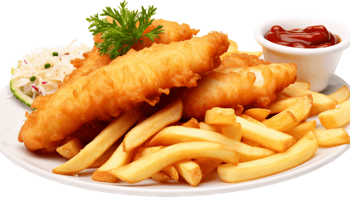 Masala Fish + Chips
