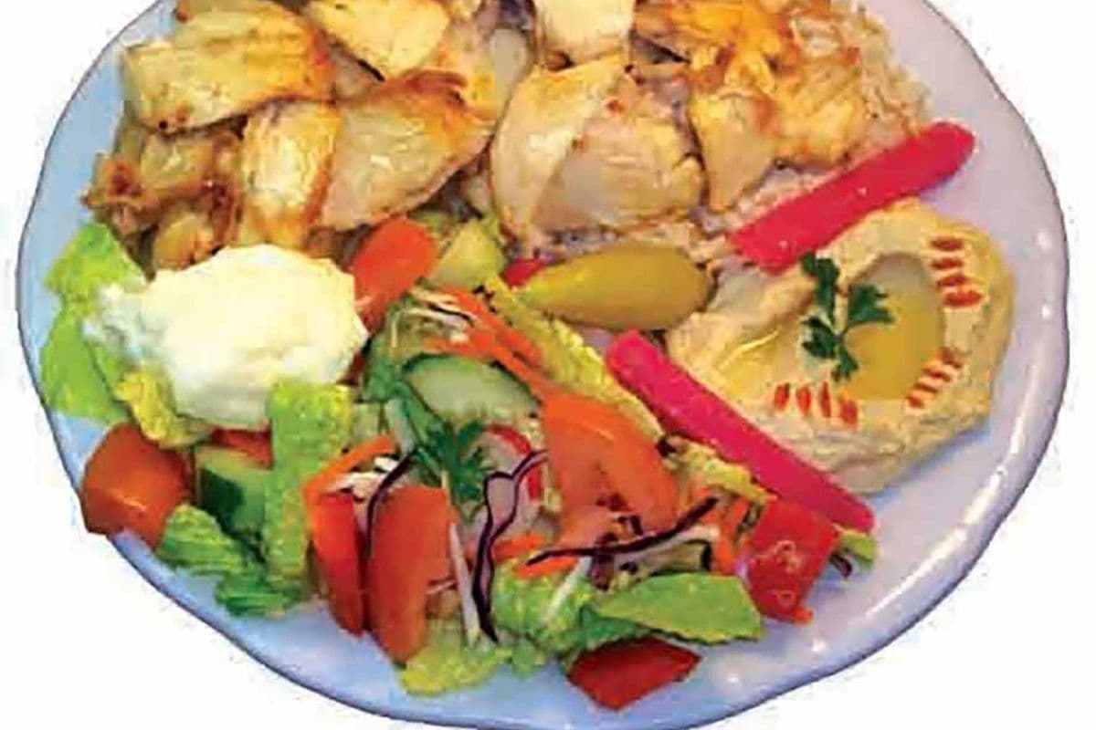 Assiette Shish Taouk