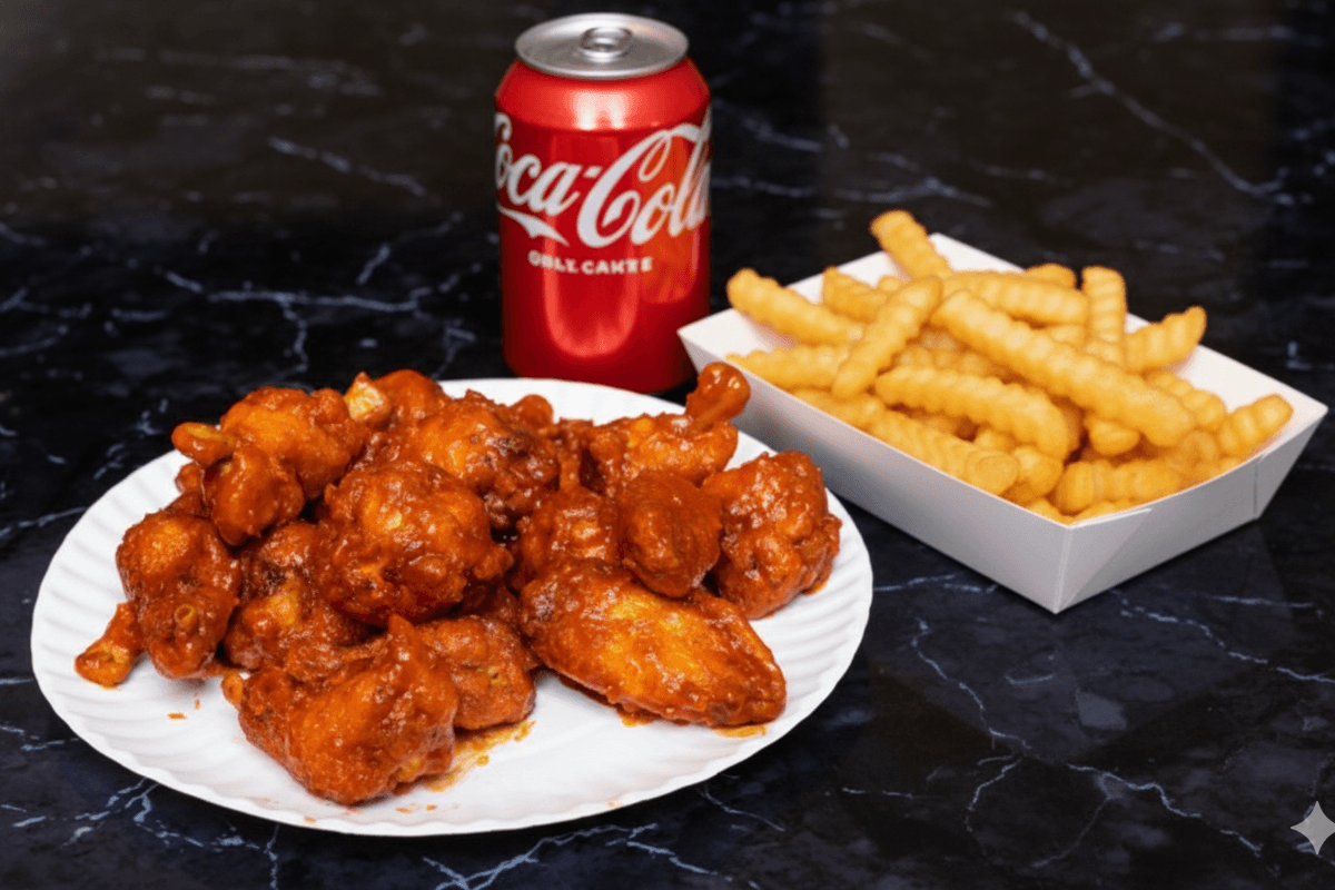 15 Wings and Fries Combo