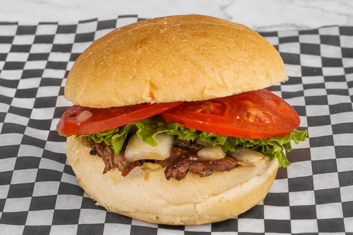 N.Y. Steak on a Kaiser