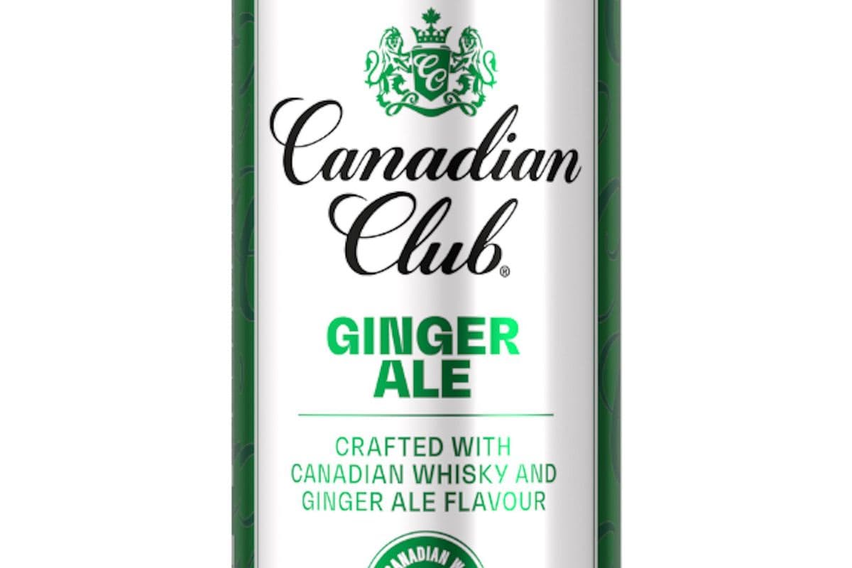 CANADIAN CLUB & GINGER 473ML (1 x 473ML)