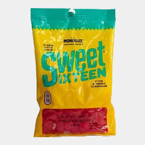 Sweet Sixteen Framboise rouge (135g) / Sweet Sixteen Red Raspberry (135g)