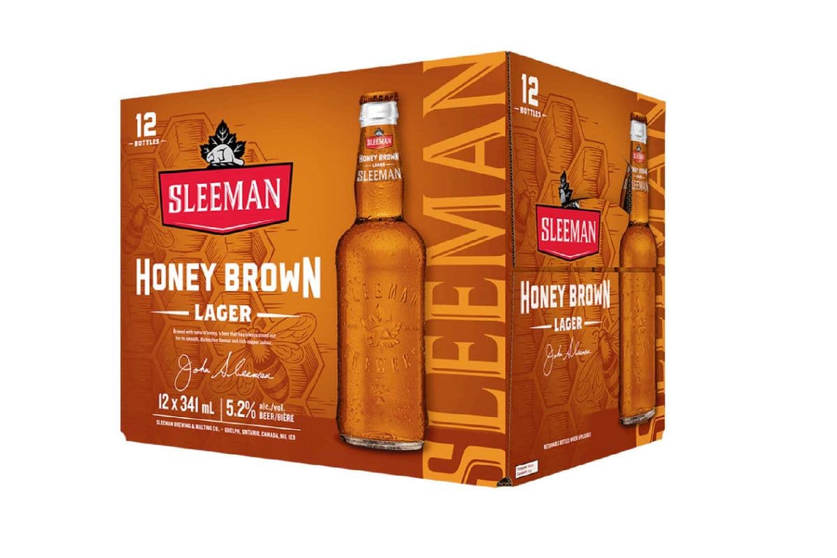 Sleeman Honey Brown (12 x 341 ml Bottles)