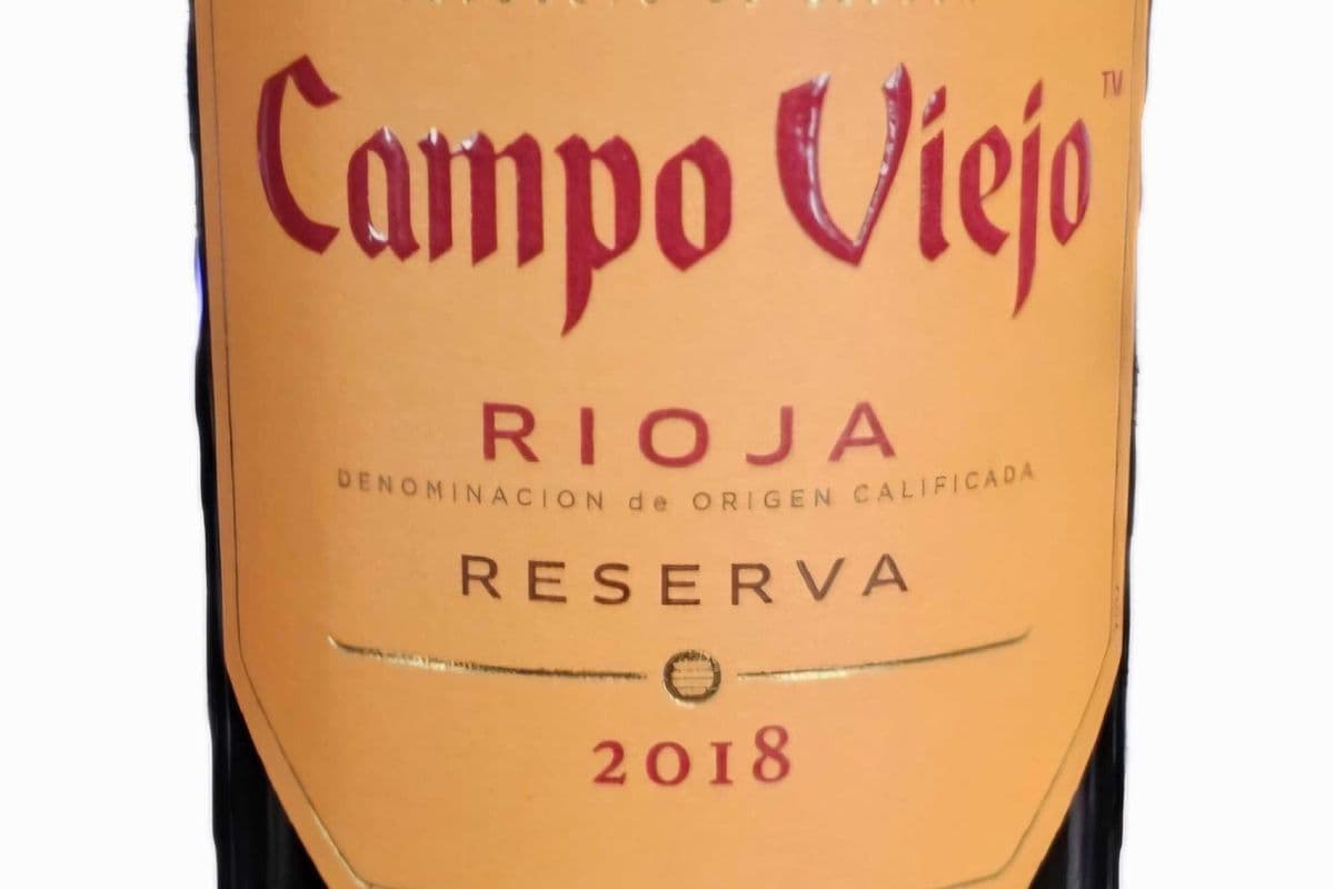 CAMPO VIEJO Rioja Tempranillo RISERVA (750ml Bottle) (1 x 750ml Bottle)