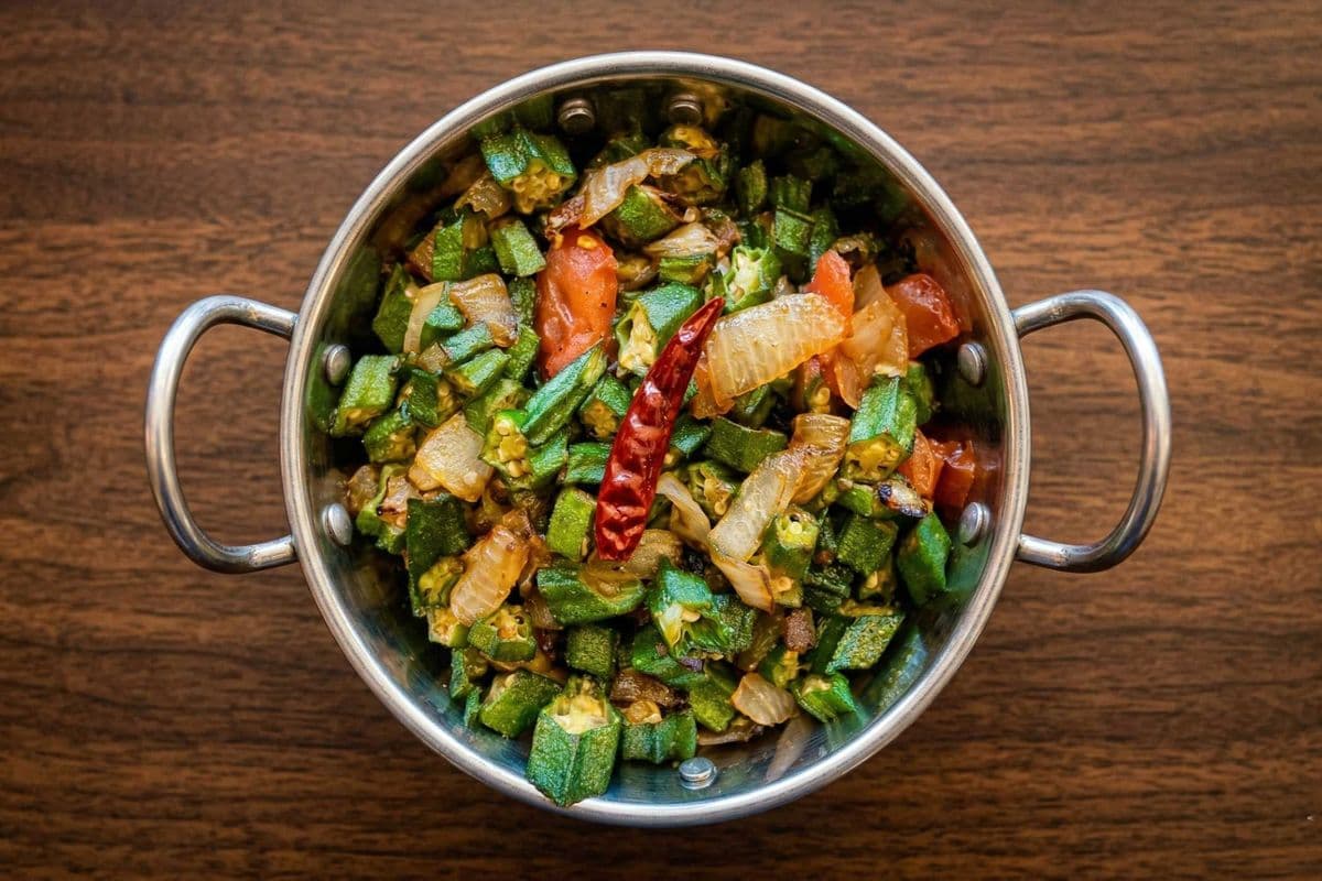 Vegan Okra Masala