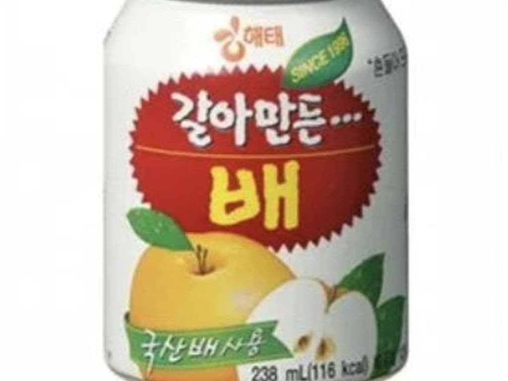 Crushed pear juice