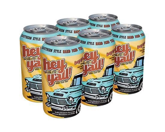 HEY YALL HARD ICE TEA (6x341ML)