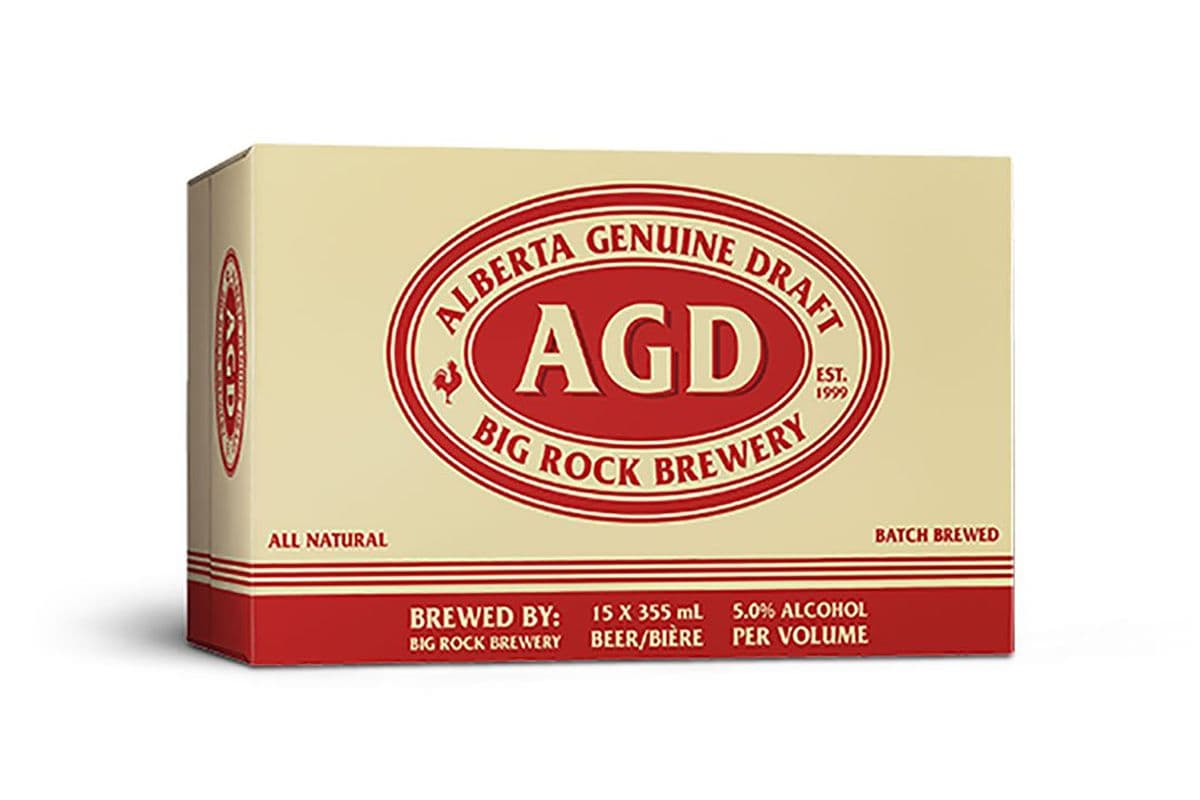 710707. Alberta Genuine Draft (15 Cans) (15 x 355ML)