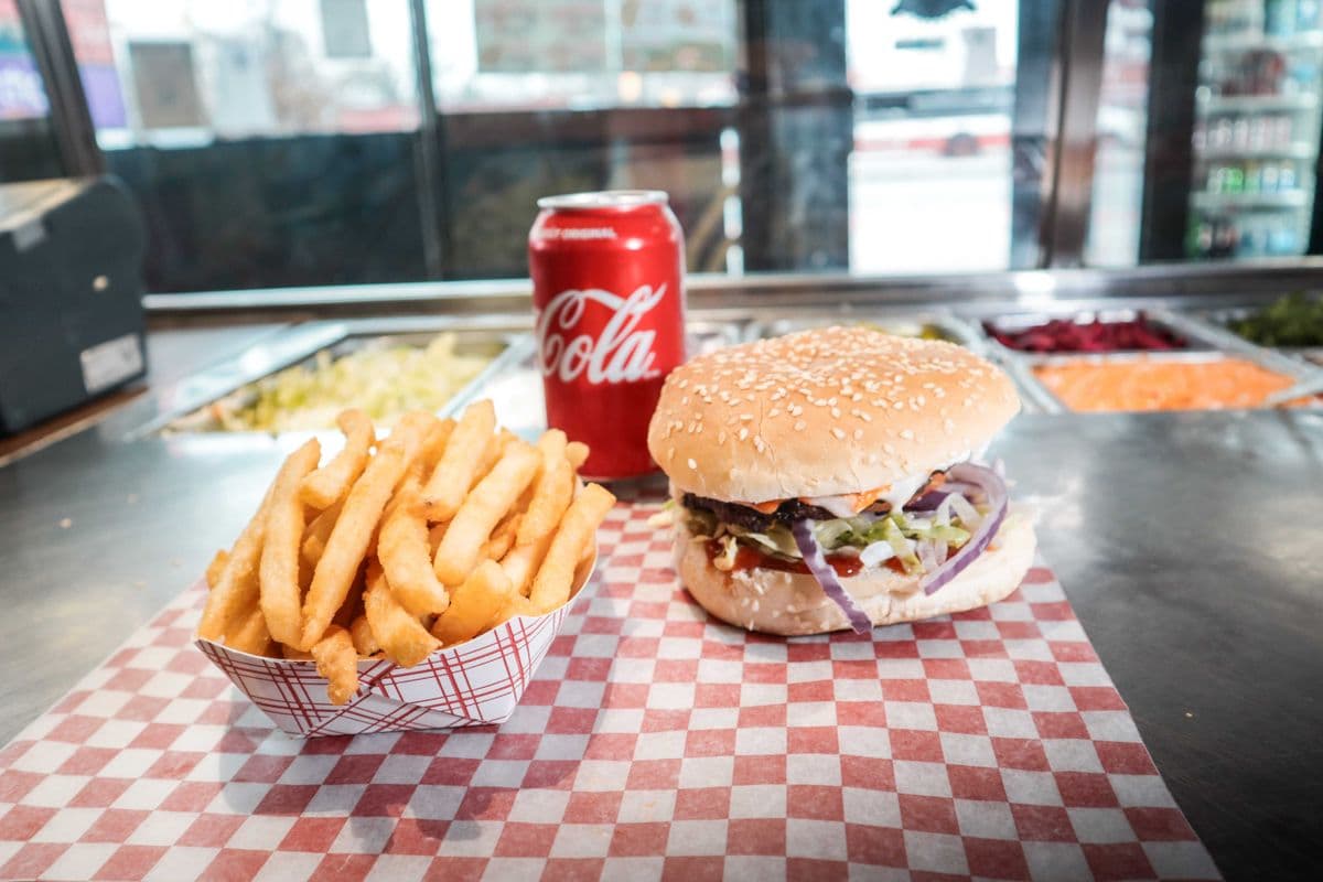 Veggie Burger Combo