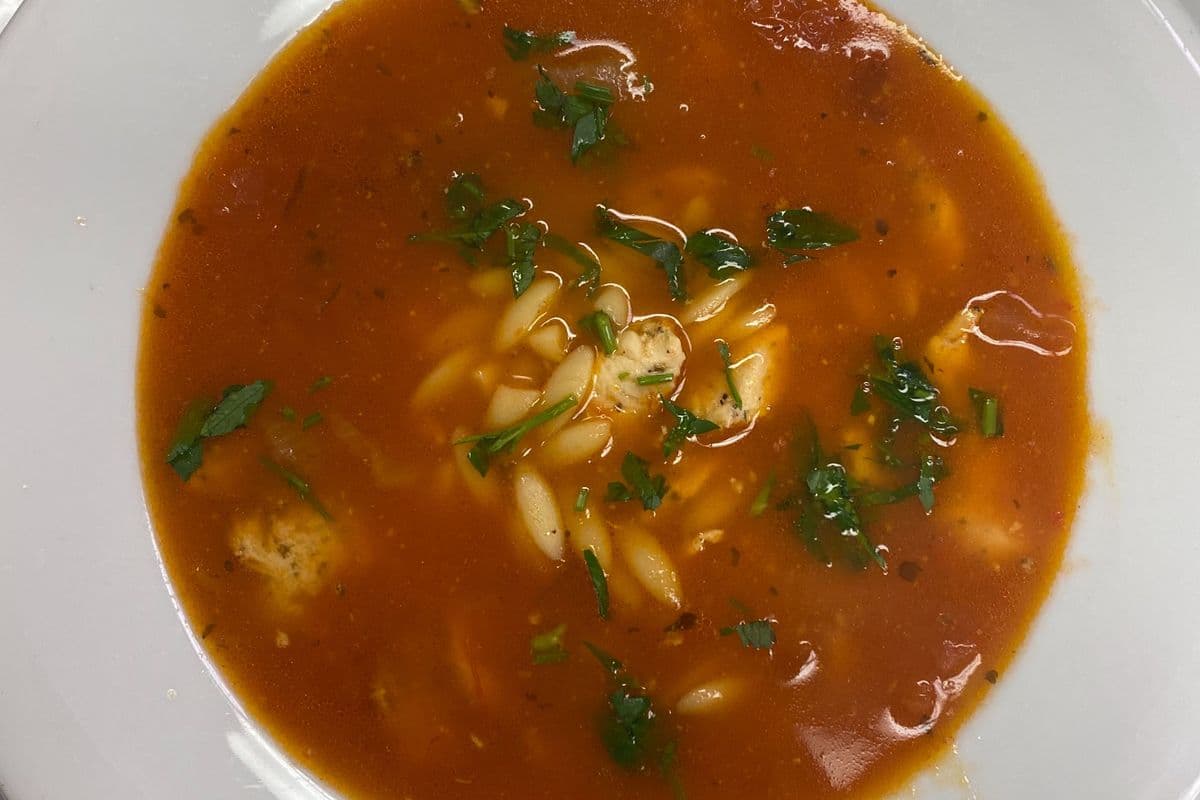 Chicken Orzo Soup (16oz)