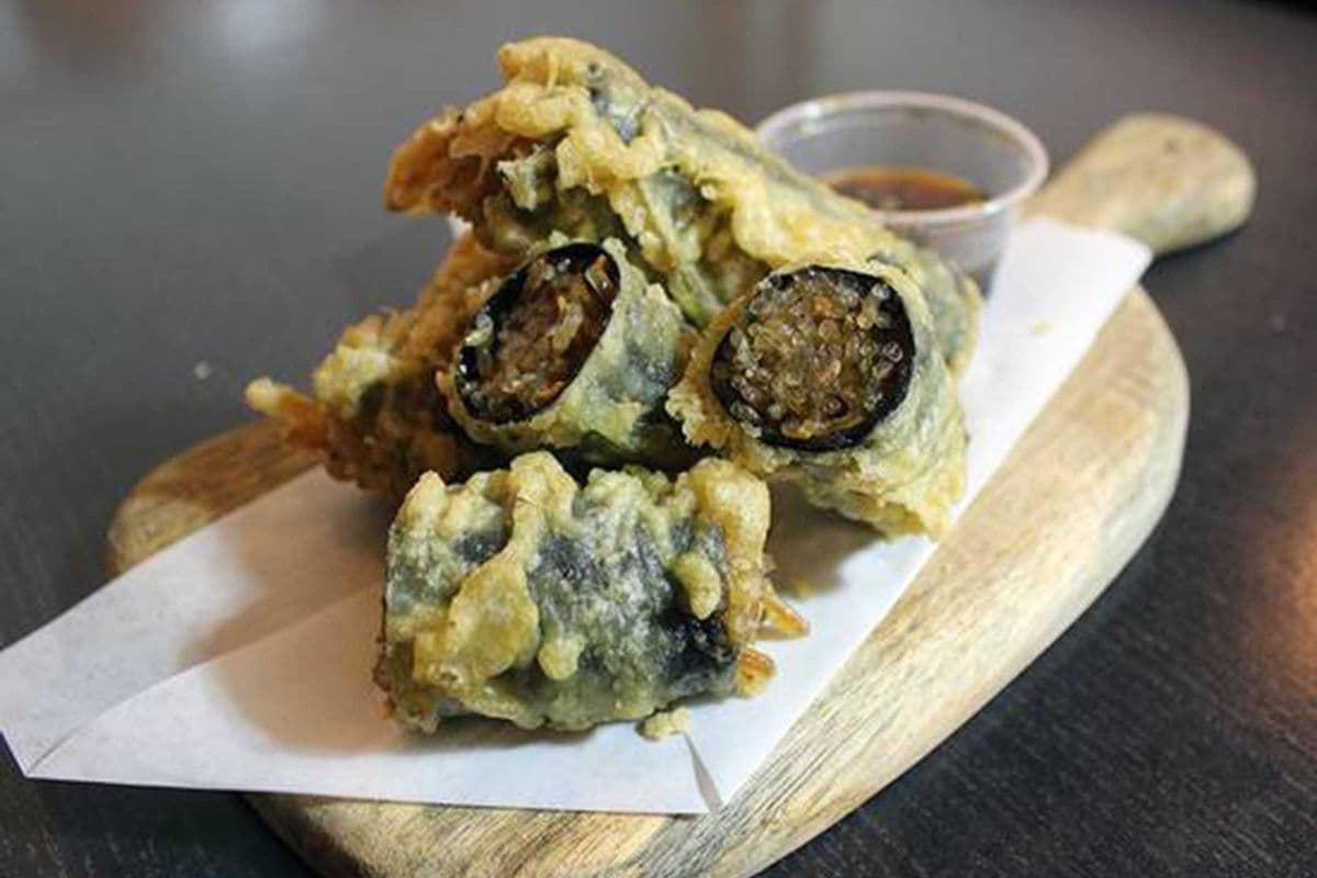 Fried Noodle Roll "Gimmari" (김말이)