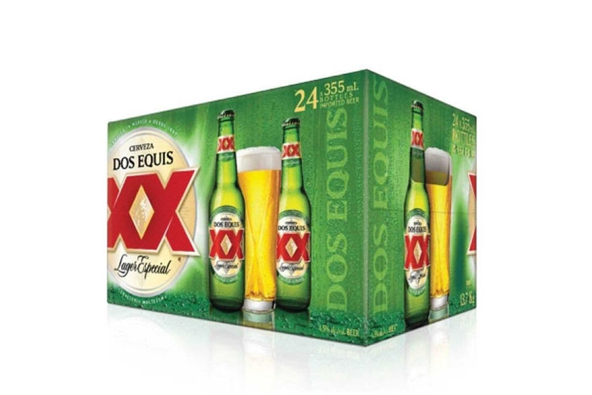 DOS EQUIS LAGER 24 BOTTLES (24 x 341 ML)