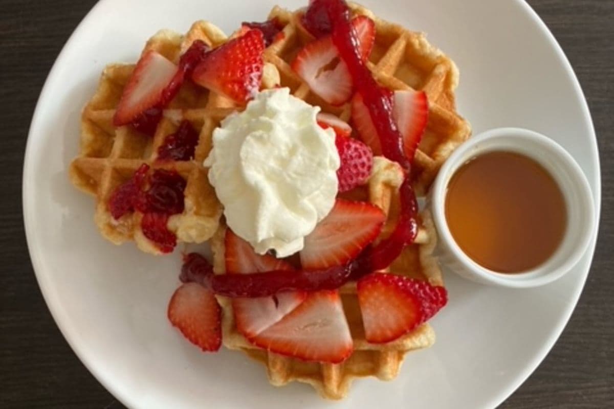 Strawberry Waffles