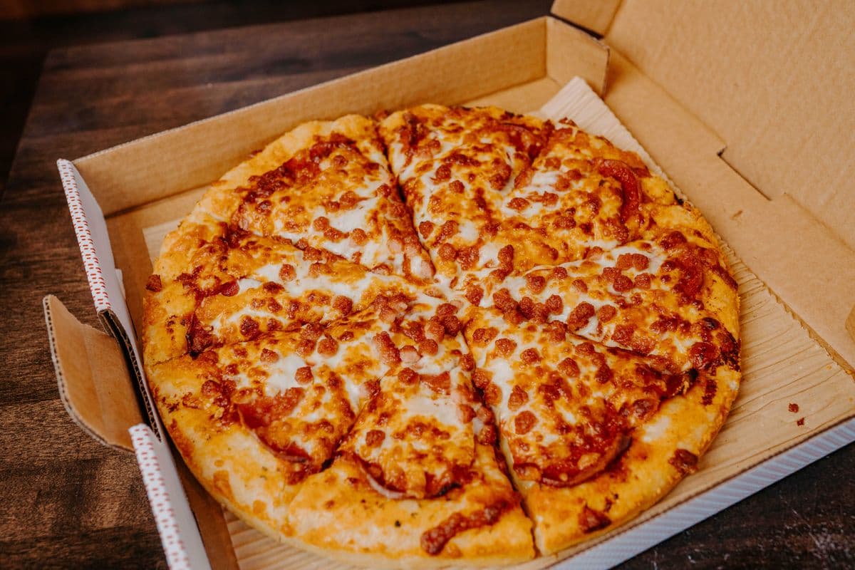 #5 - 8" Pepperoni Bacon Pizza