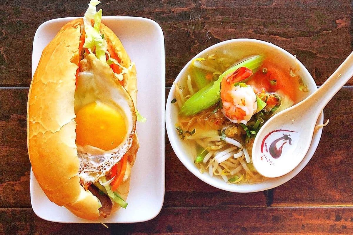 Banh Mi and Soup