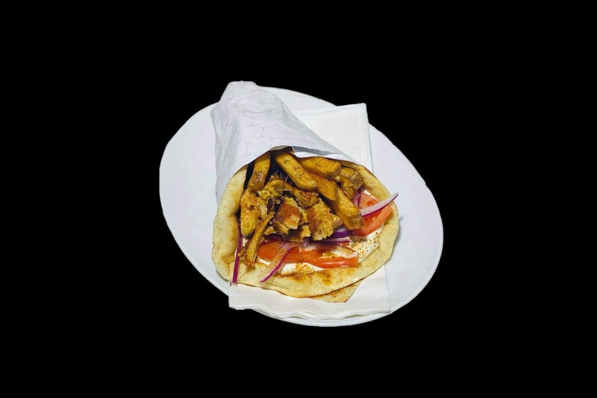 Chicken Gyro On a Pita