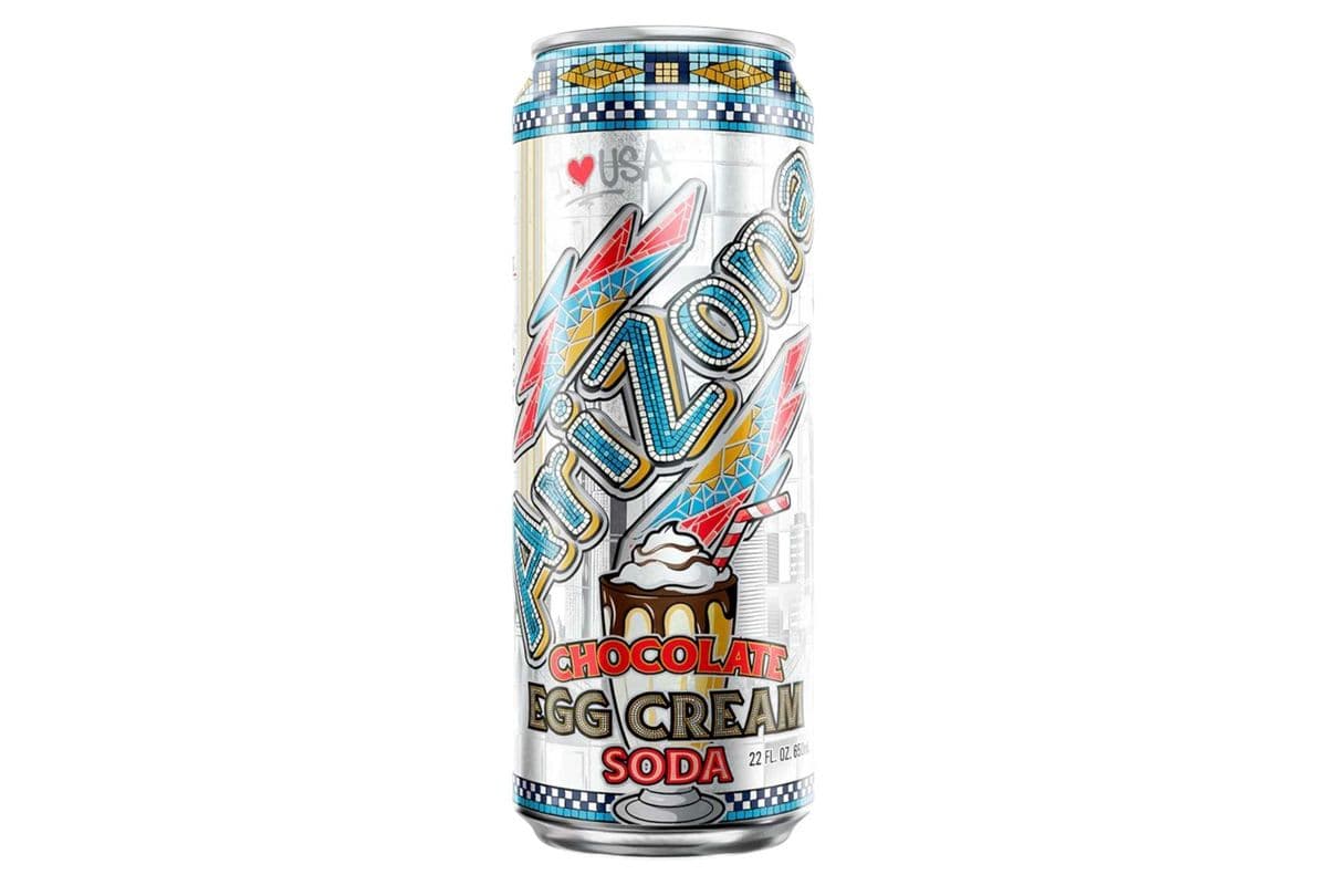 Arizona Chocolate Egg Cream Soda (650ml) (270 Cal)