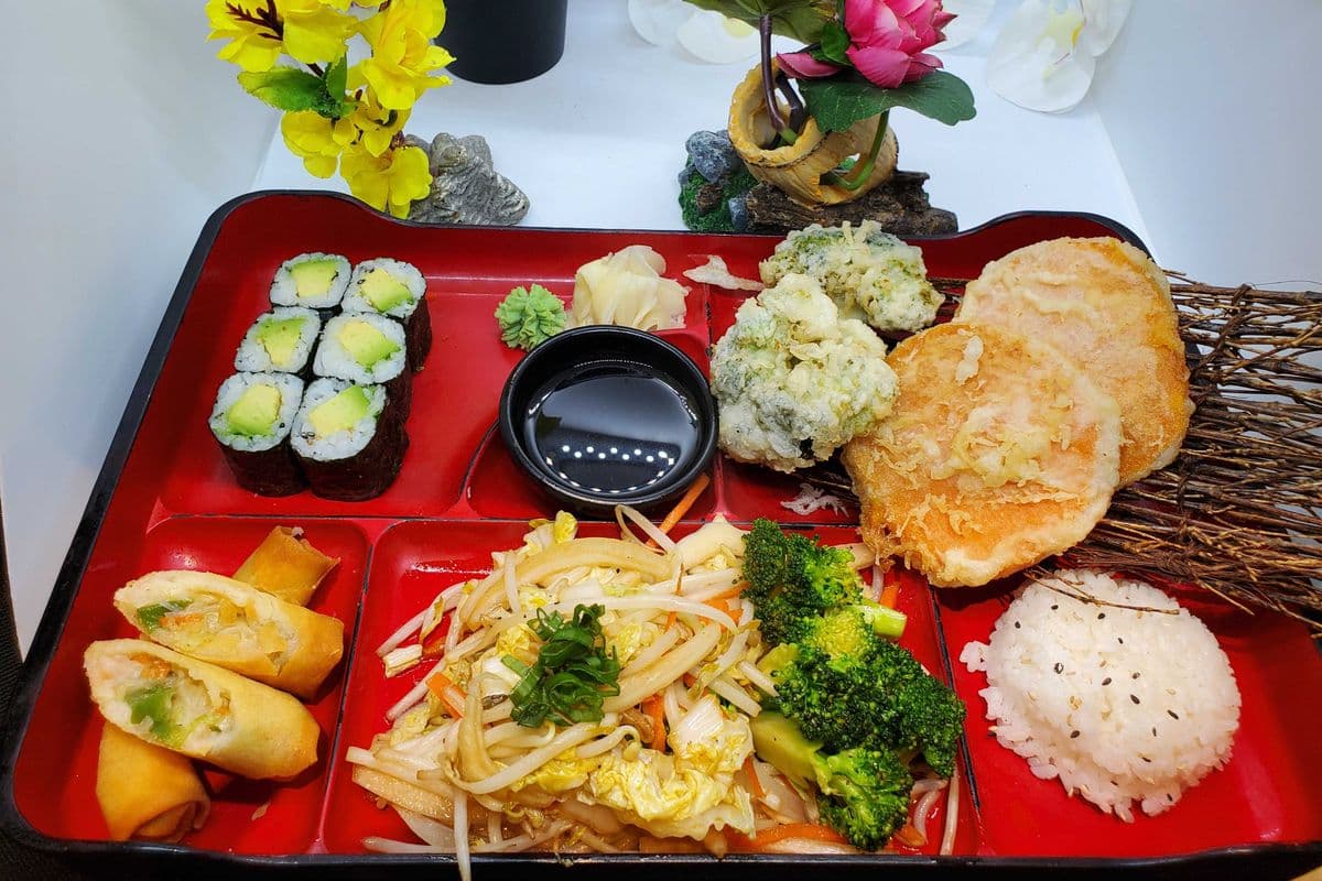 Vegetable A Bento菜A便当