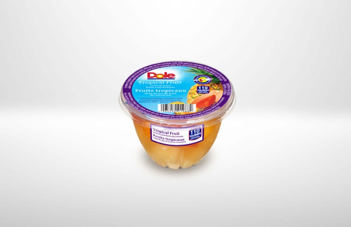 Dole Tropical Fruit Bowl in juice (185 ml)