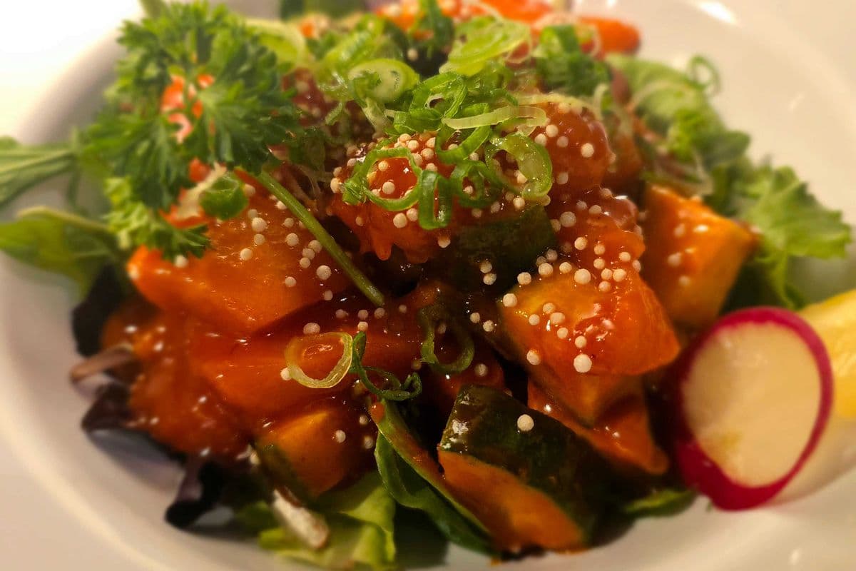 Spicy Salmon Sashimi (Full)
