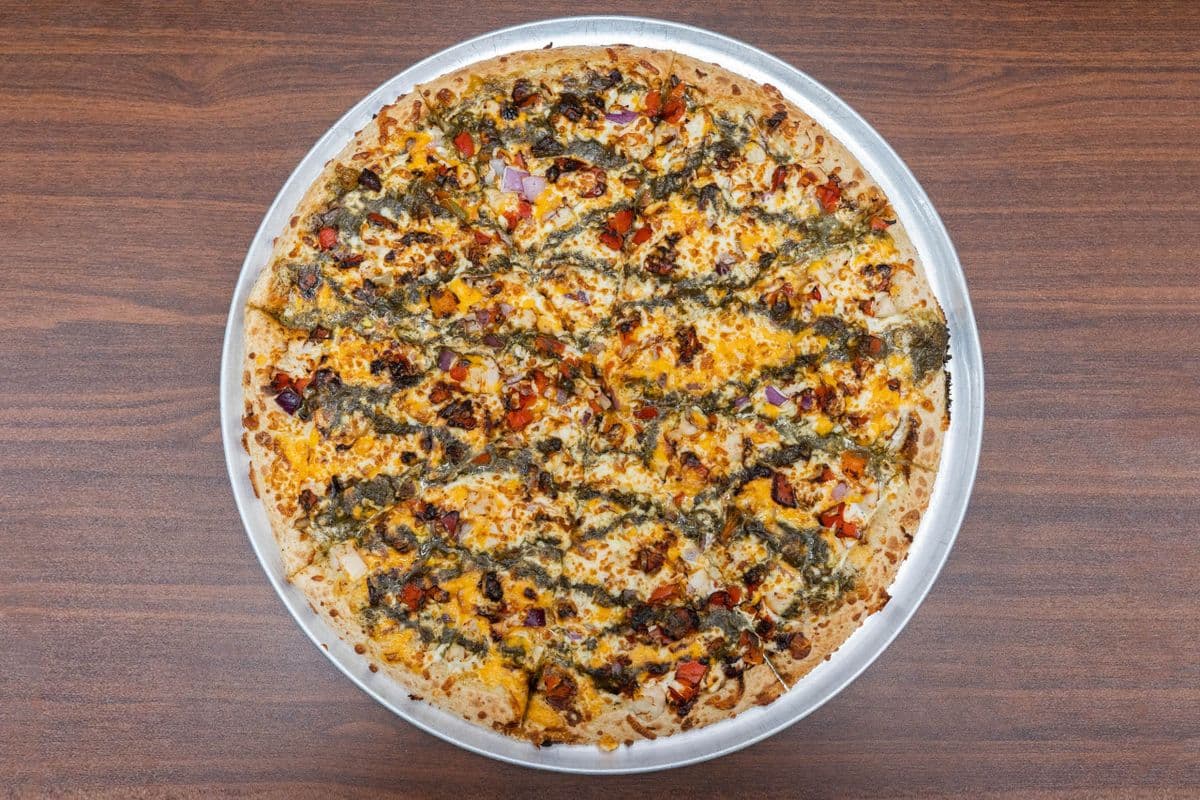 16" Extra-Large Pesto Chicken Pizza