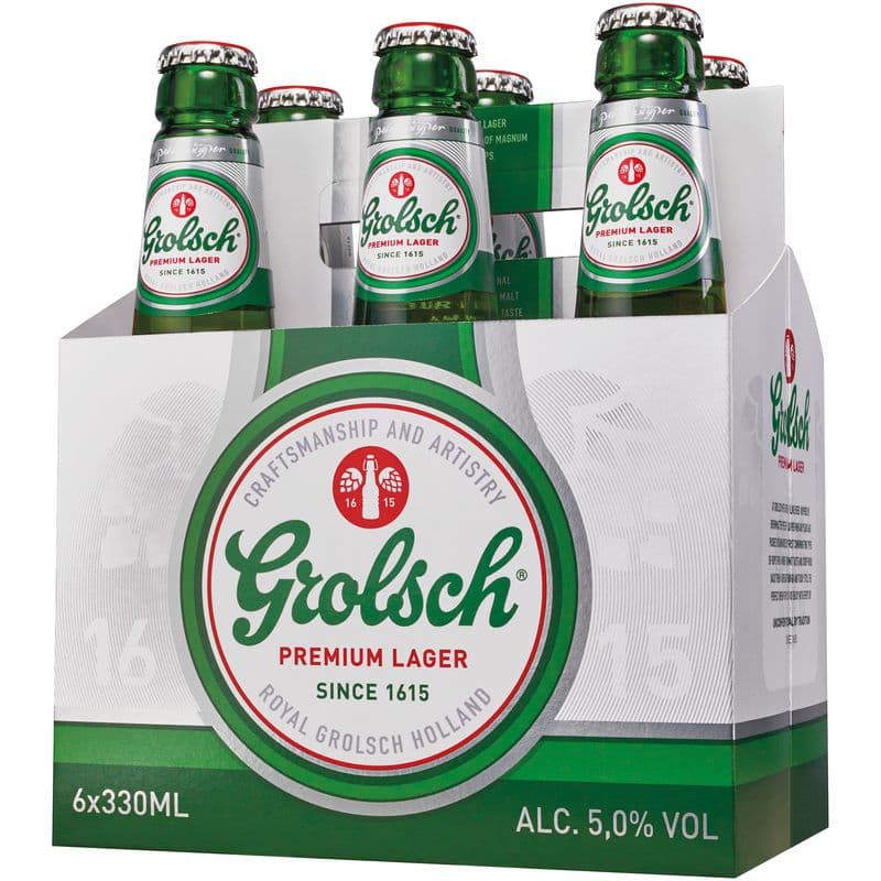 Grolsch 6BT (6 x 330 ml)