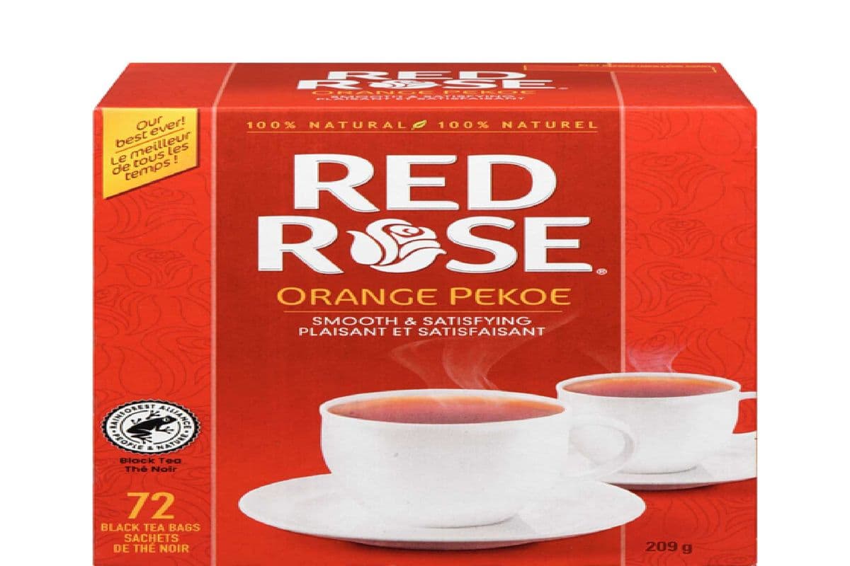 Red Rose Orange Pekoe (72 Tea Bags)