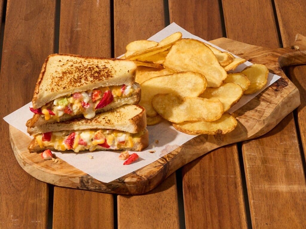 Lobster & Avocado Grilled Cheese