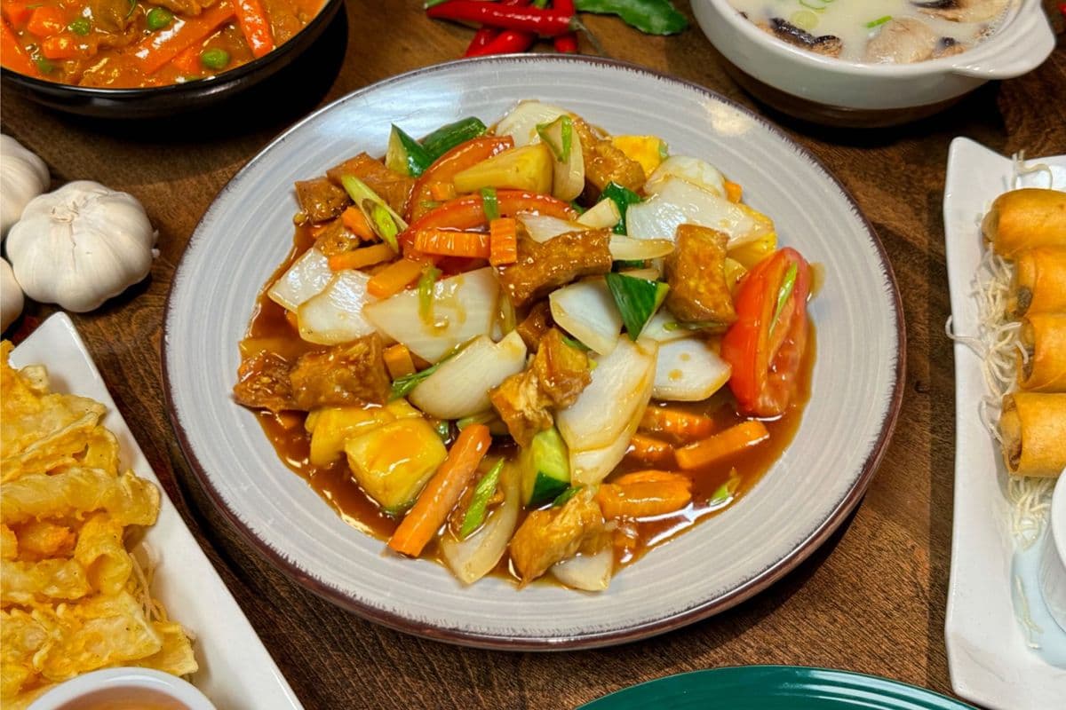 Sweet and Sour Tofu
