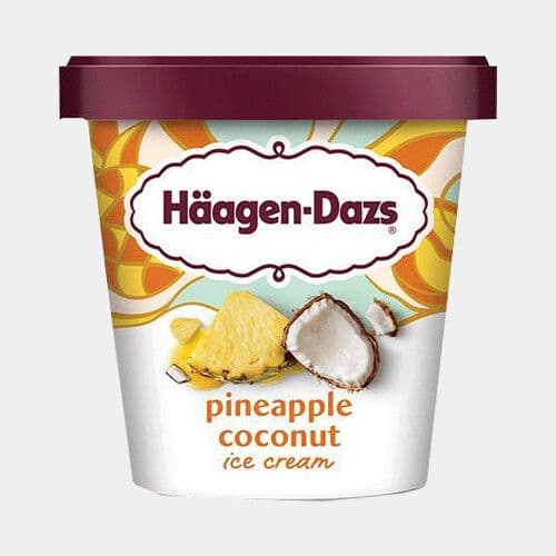 Häagen-Dazs Ananas et noix de coco (500mL) / Häagen-Dazs Pineapple Coconut (500mL)