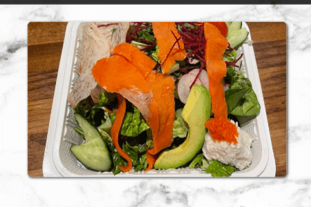 Mini Smoked Salmon Salad