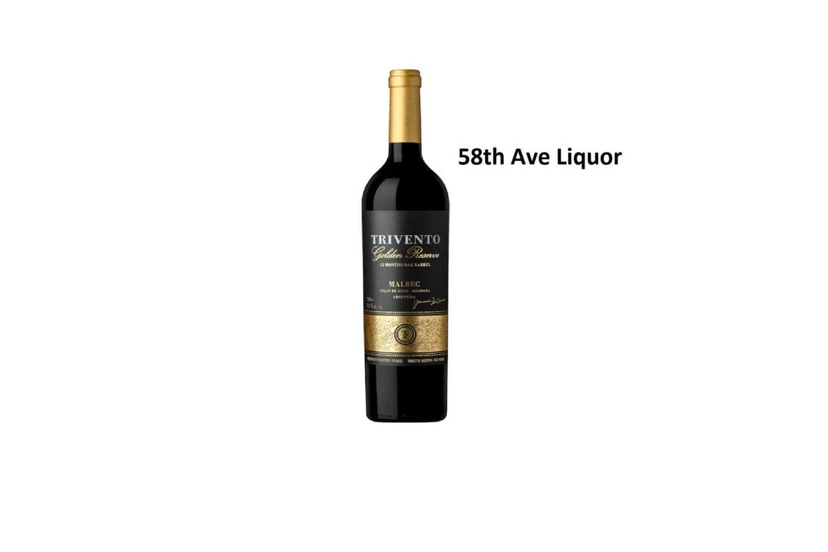 TRIVENTO GOLDEN RESERVE MALBEC 750ML (1 x 750ML)