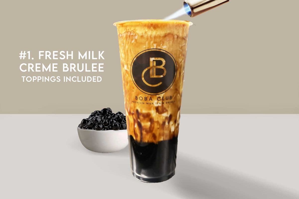 #1. Fresh Milk Creme Brulee (ONE SIZE)