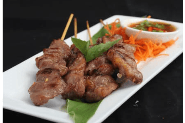 Pork Satay - Moo Ping (4 pcs)
