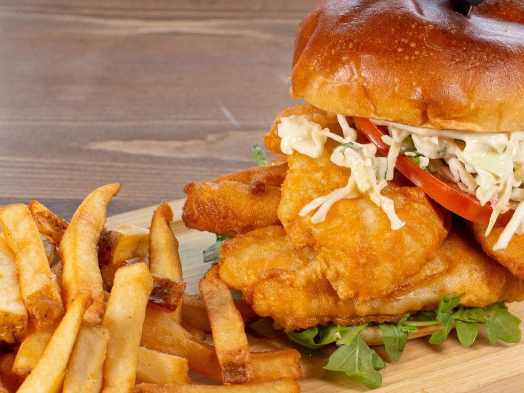 *Our Legendary Fish Sandwich