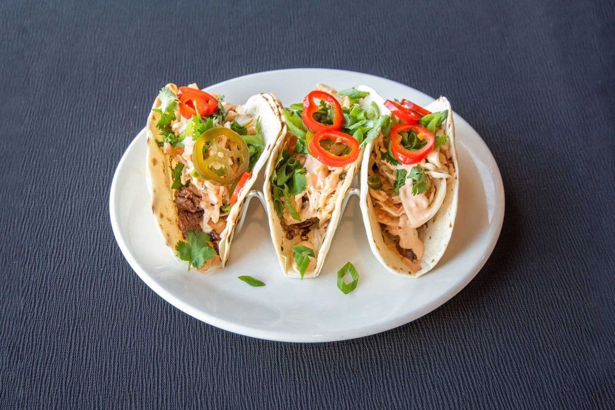 BBQ beef tacos