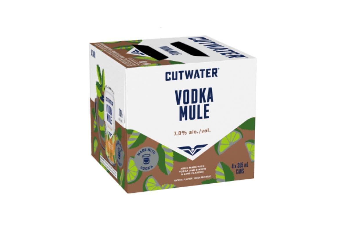 Cutwater Vodka Mule (1 x 355mL Cans)