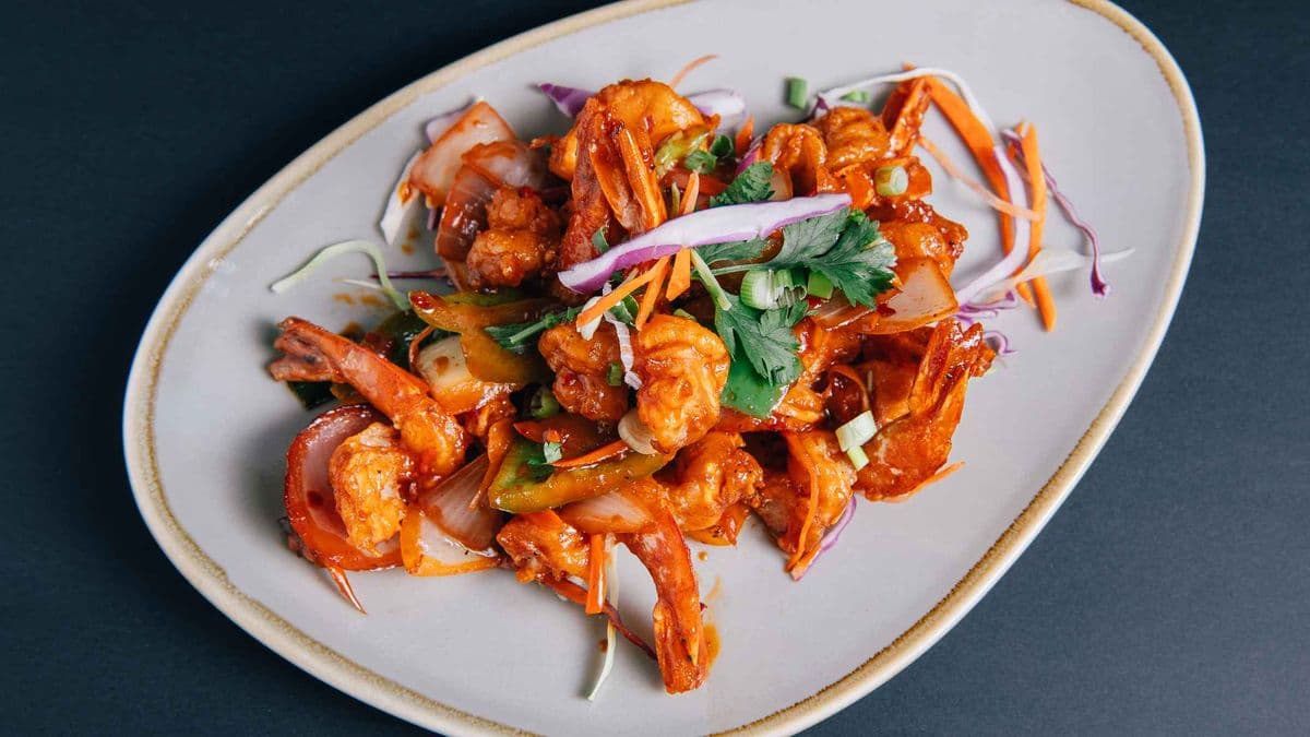 Kadai Shrimp 