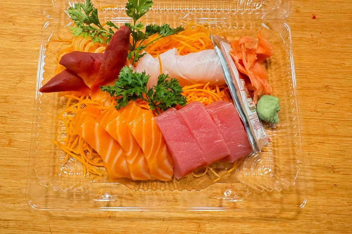 1. Silver Sashimi Combo