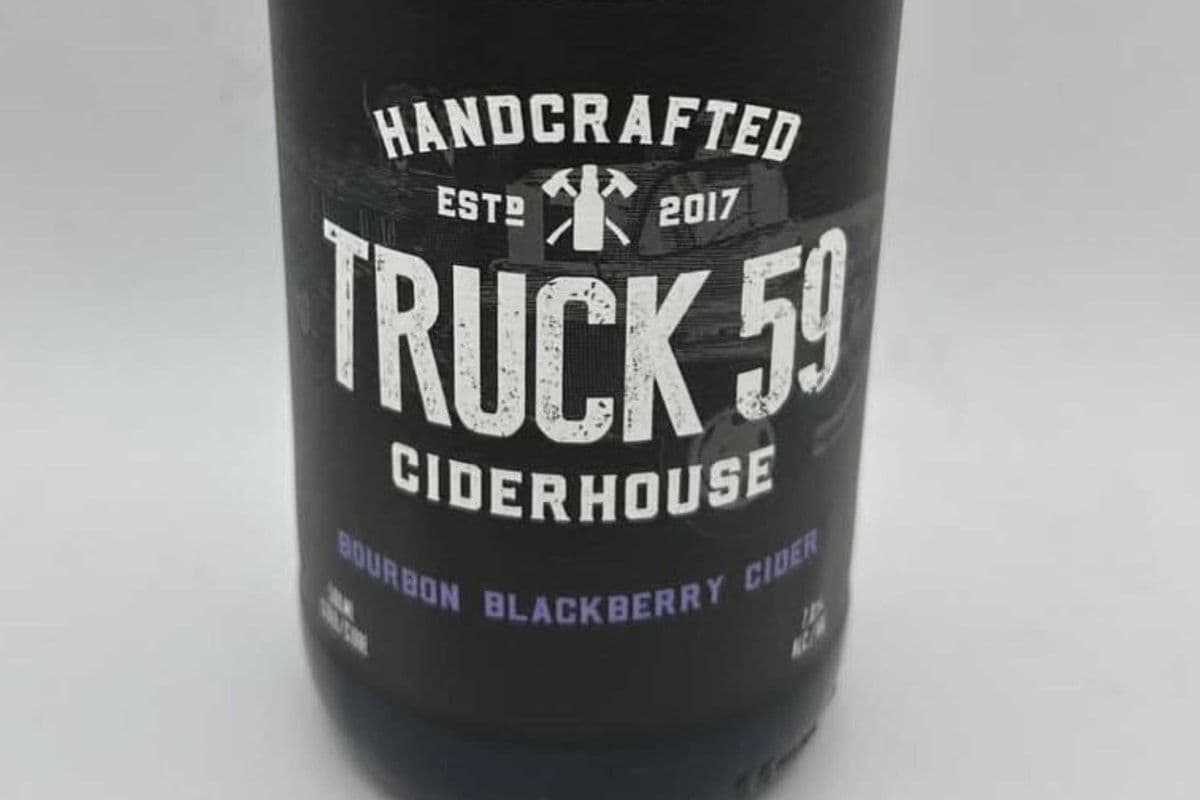 Truck 59 Ciderhouse Bourbon Blackberry Cider - 1x500 ml (1 x 500 ml)