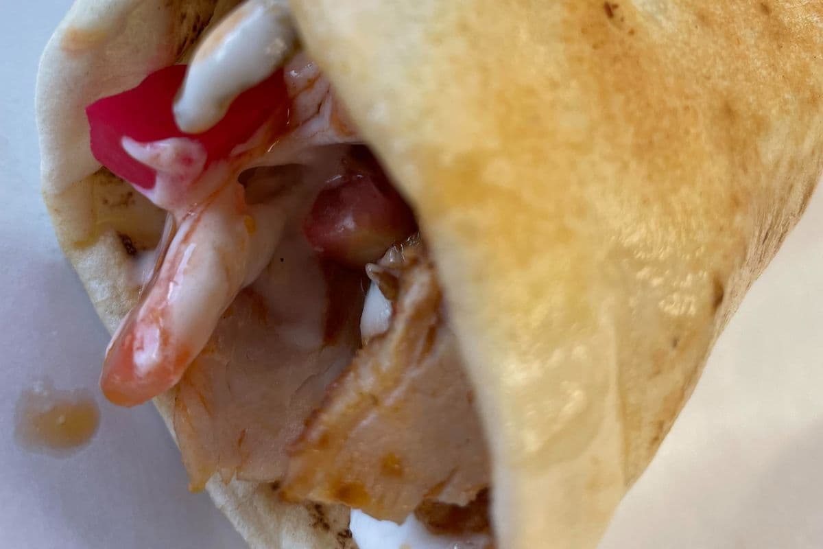 Arabic Chicken Shawarma Wrap