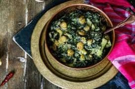 Palak Shrimp