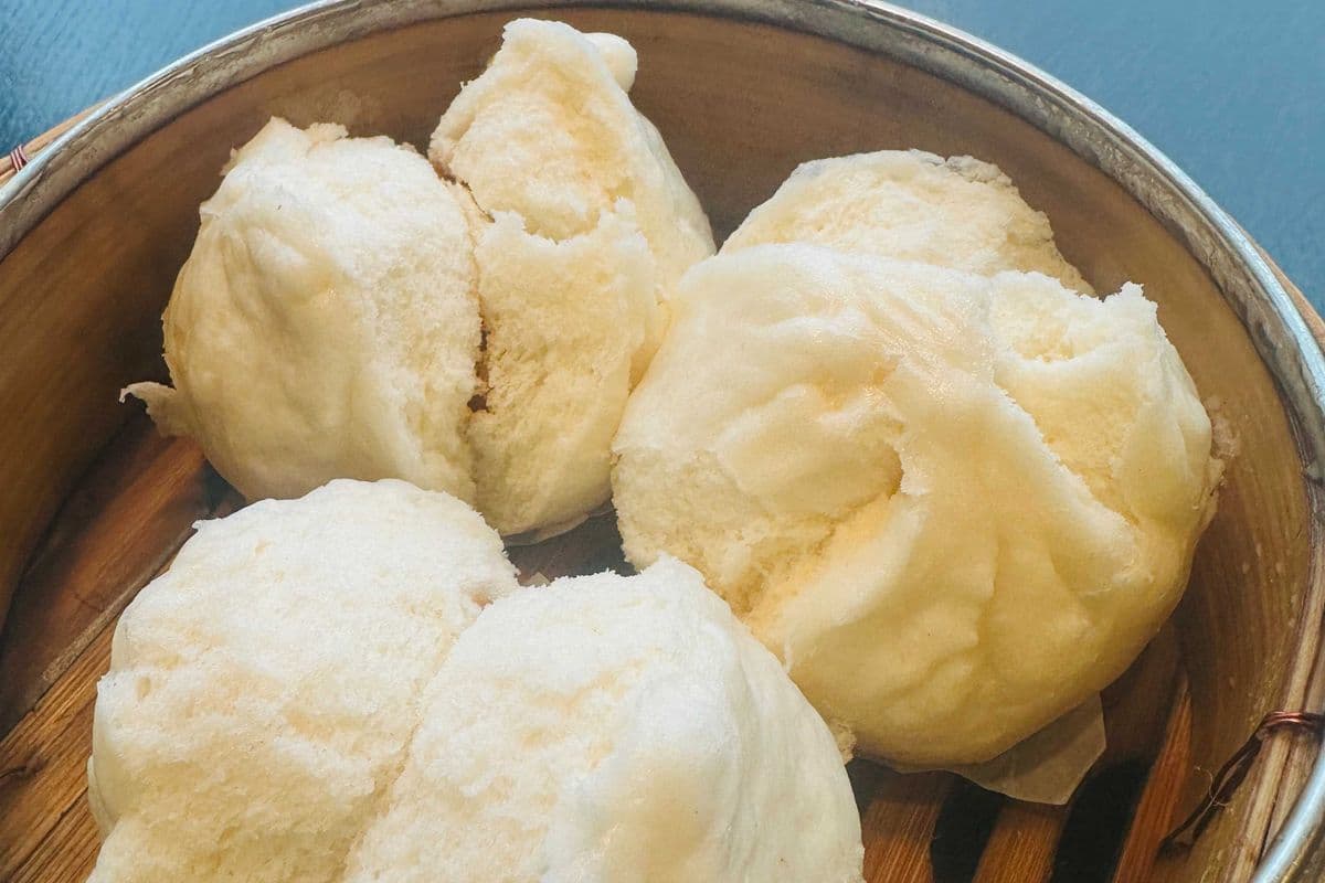Steamed BBQ Pork Buns (3 pcs)