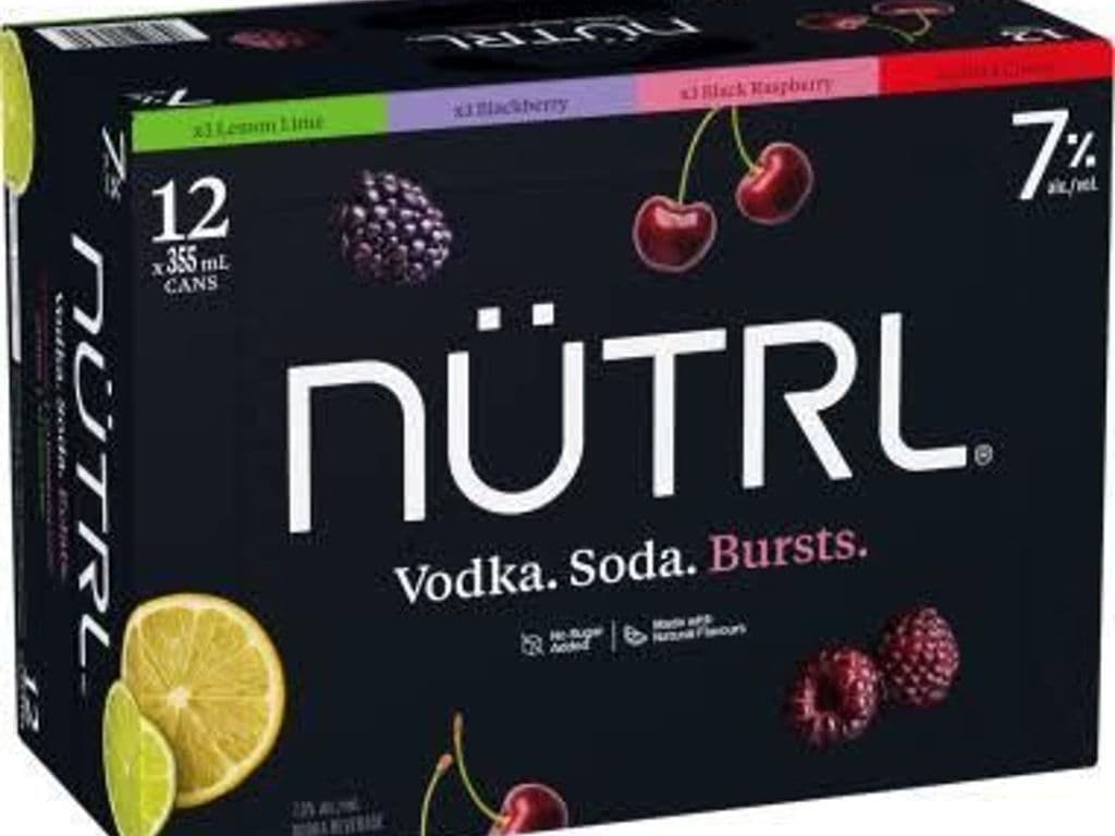 NUTRL7 Vodka Soda Mix Pack, 12 x 355ml