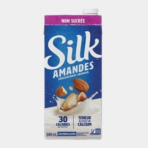 Silk - Lait d'amande à la vanille non sucré / Silk - Unsweetened Vanilla Almond Milk